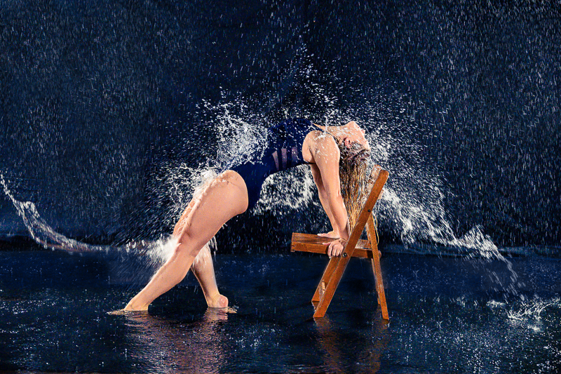 Rain Machine Photo Shoot | Dancing in The Rain Photography